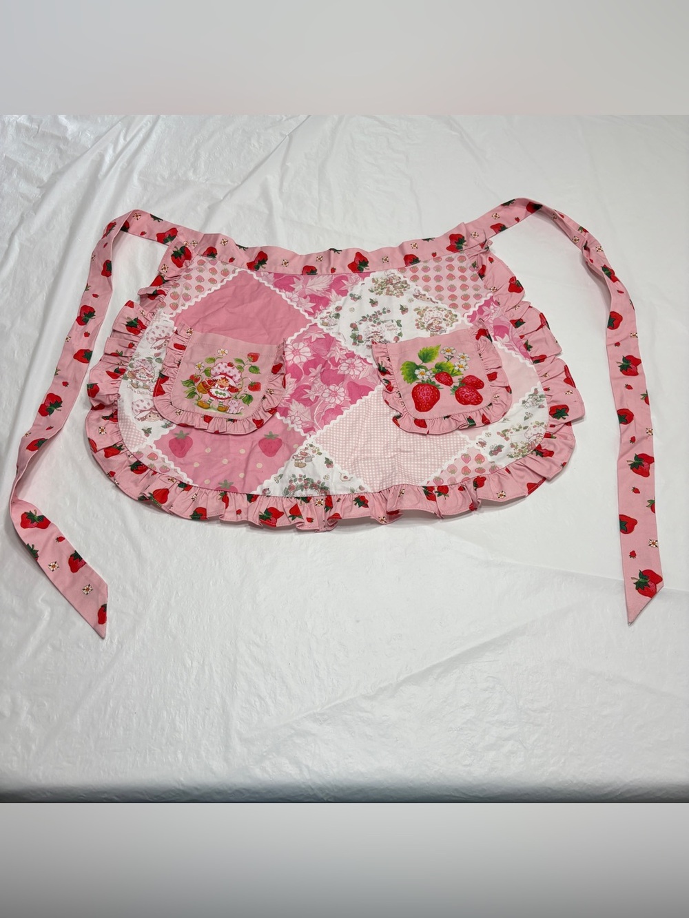 Dolls Kill X Strawberry Shortcake Extra Serving Waist Apron Womens One Size